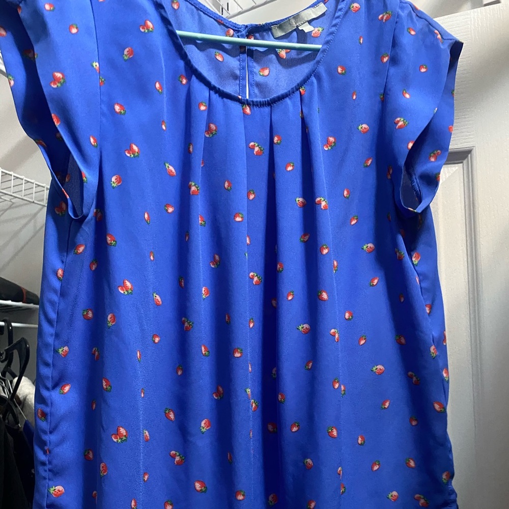 Blue blouse